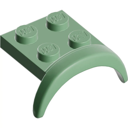 Part 49097 - Vehicle, Mudguard 3 x 3 x 1 with Arch Round