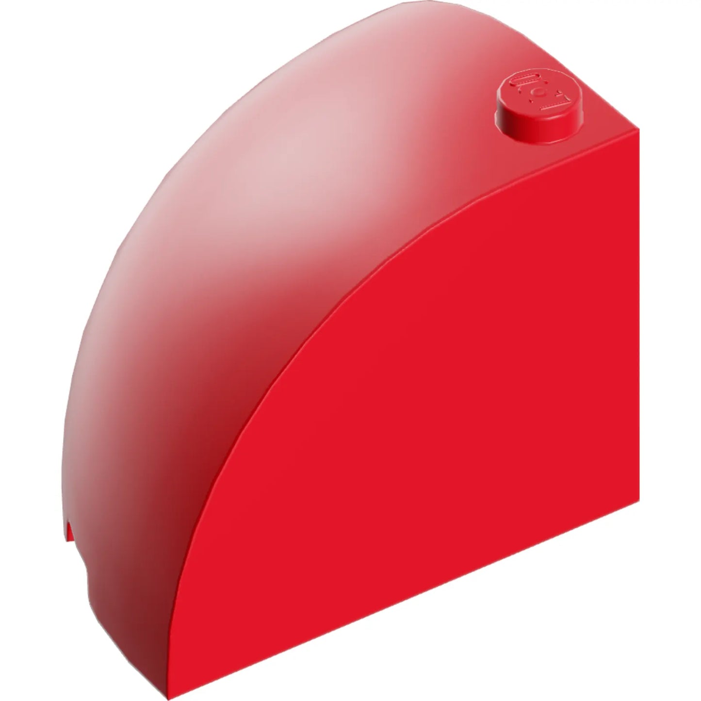 Part 49612 - Brick, Round Corner 4 x 4 x 2 2/3 Dome Top