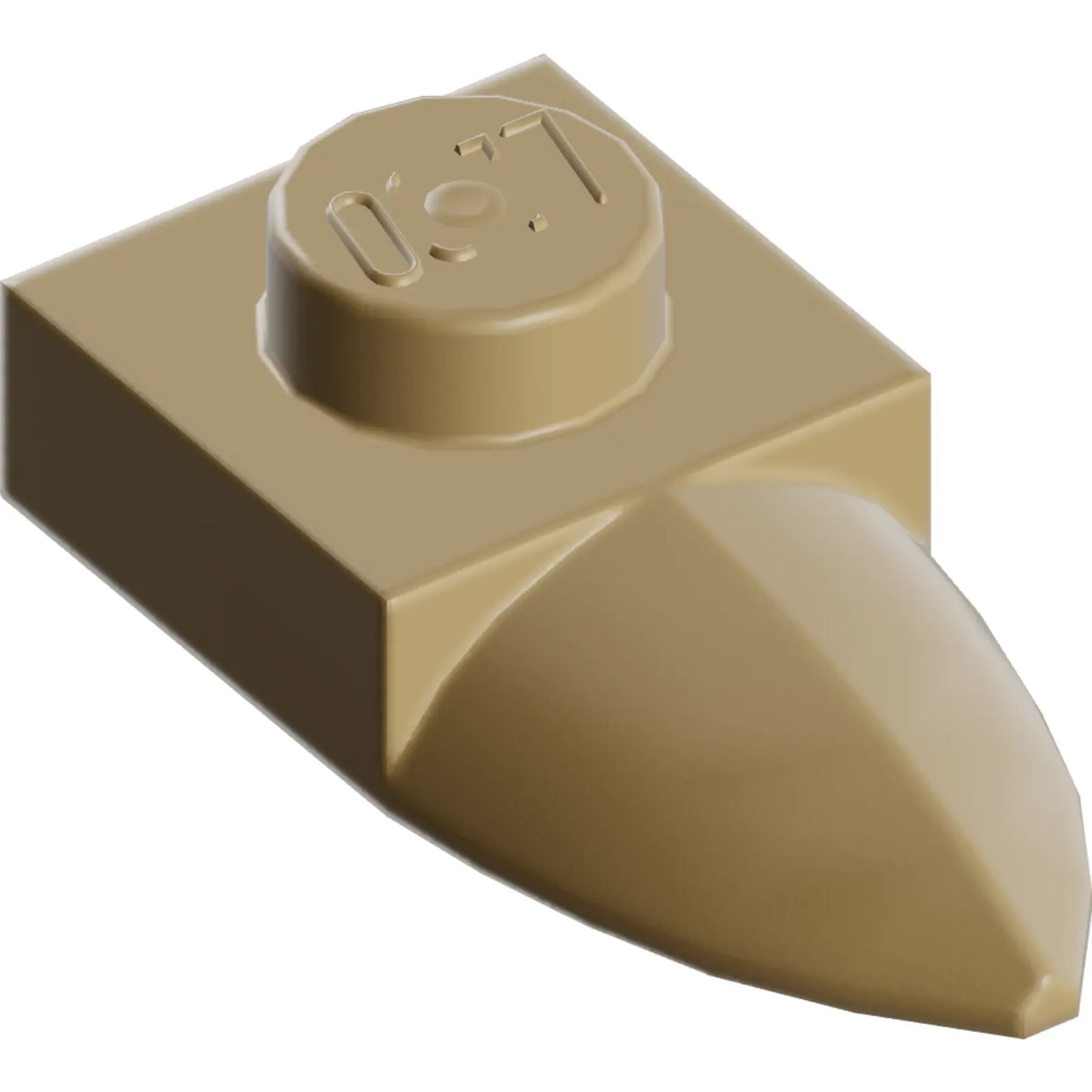 Part 49668 - Plate, Modified 1 x 1 with Tooth Horizontal