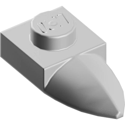 Part 49668 - Plate, Modified 1 x 1 with Tooth Horizontal