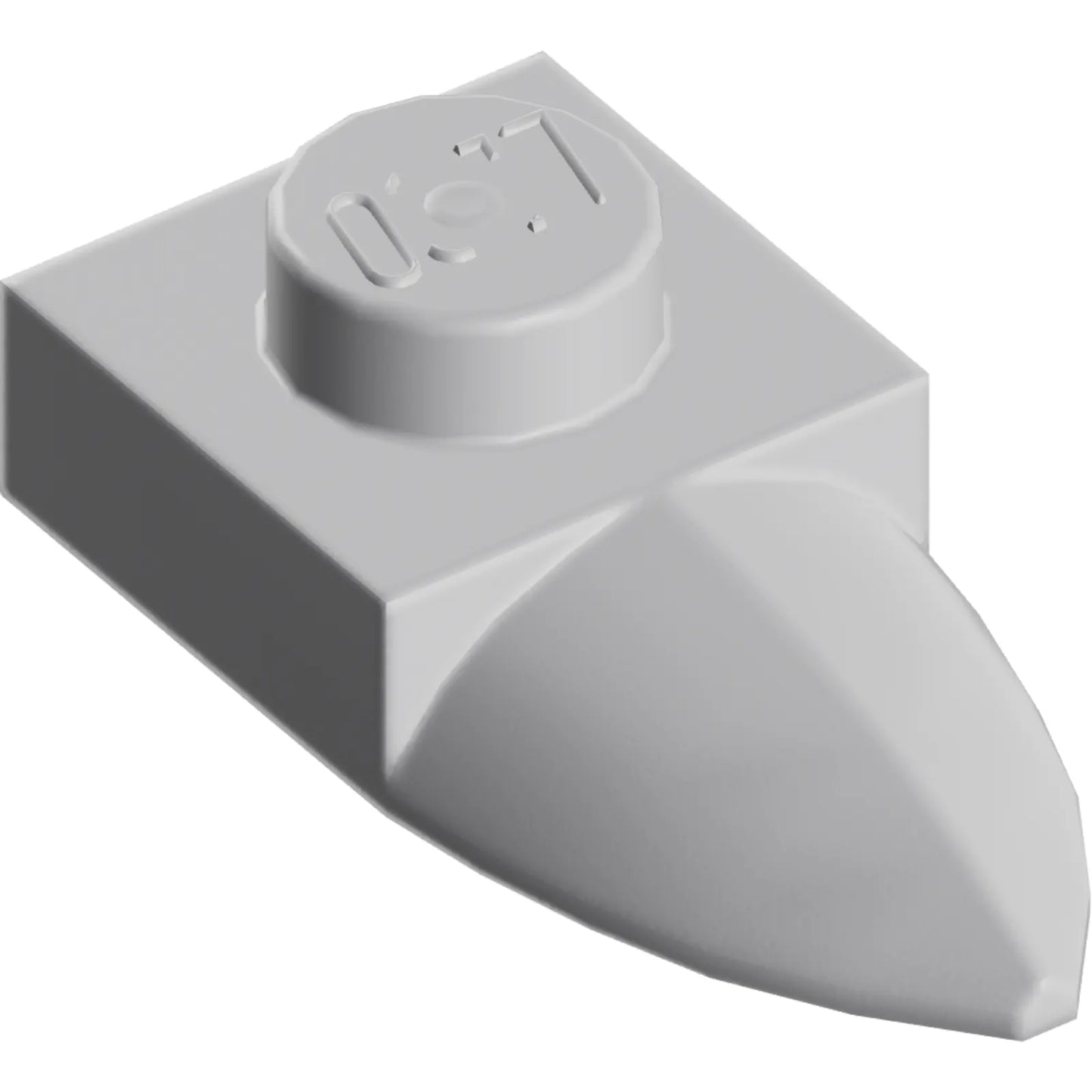 Part 49668 - Plate, Modified 1 x 1 with Tooth Horizontal