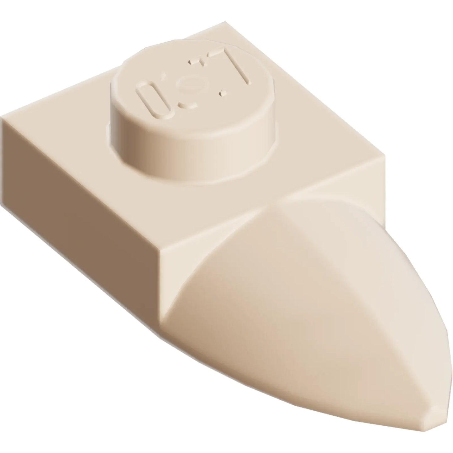 Part 49668 - Plate, Modified 1 x 1 with Tooth Horizontal