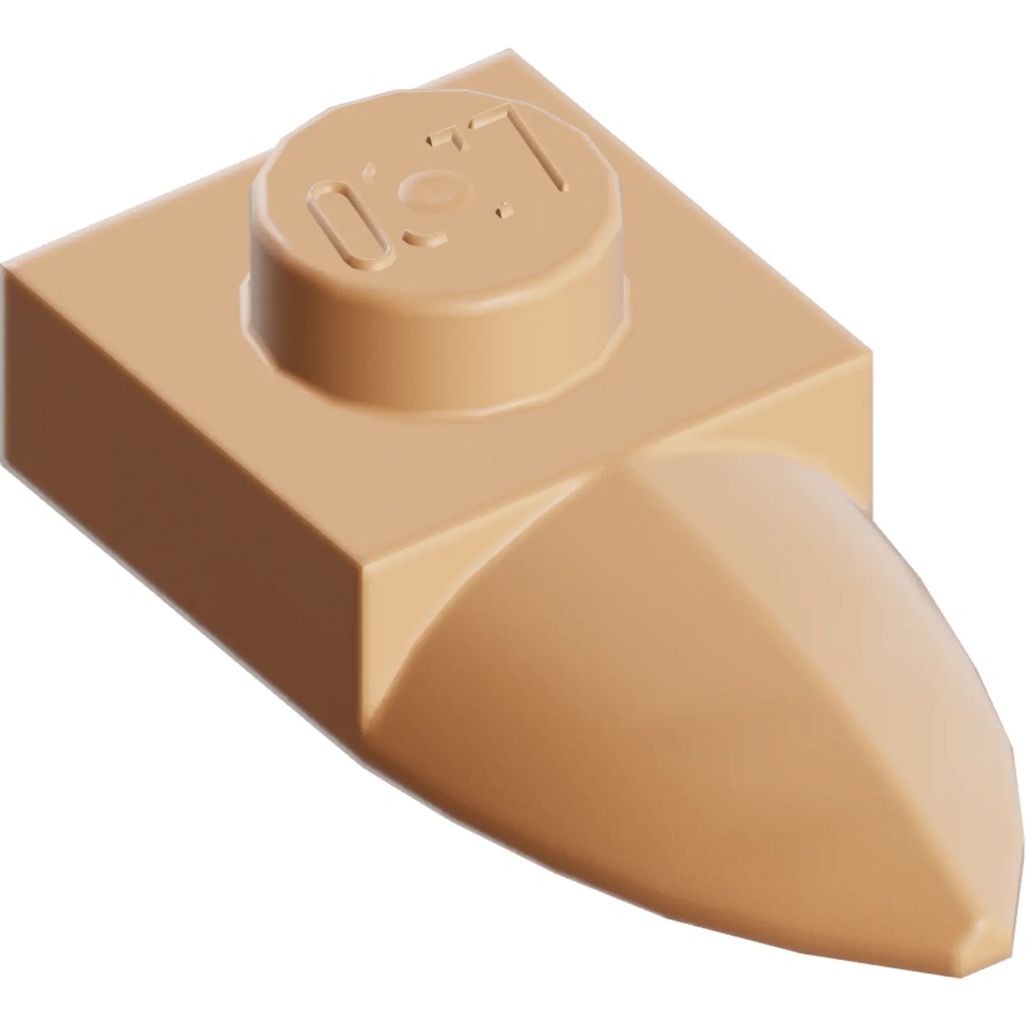 Part 49668 - Plate, Modified 1 x 1 with Tooth Horizontal