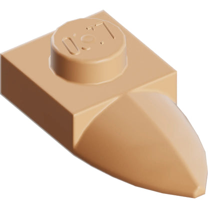 Part 49668 - Plate, Modified 1 x 1 with Tooth Horizontal