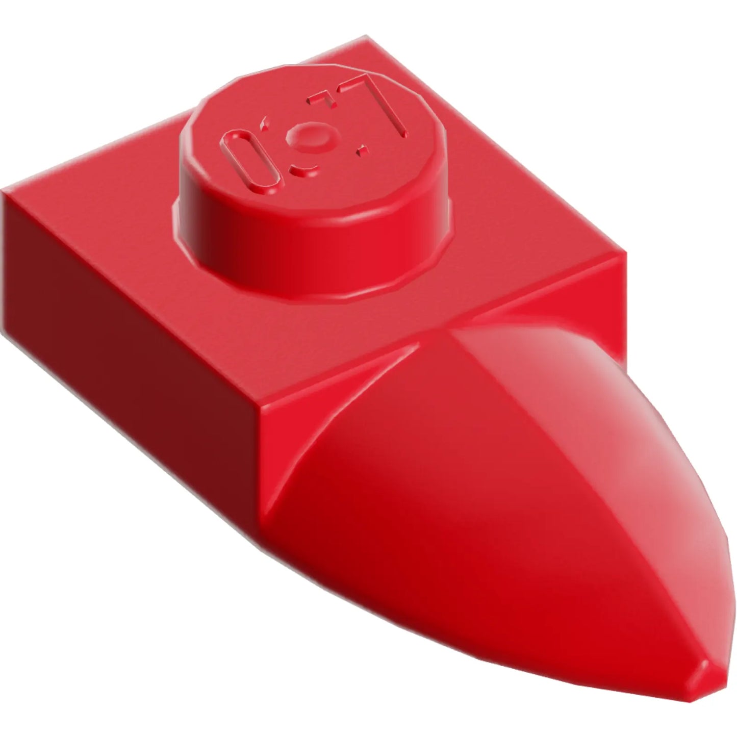 Part 49668 - Plate, Modified 1 x 1 with Tooth Horizontal