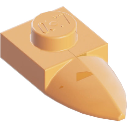 Part 49668 - Plate, Modified 1 x 1 with Tooth Horizontal
