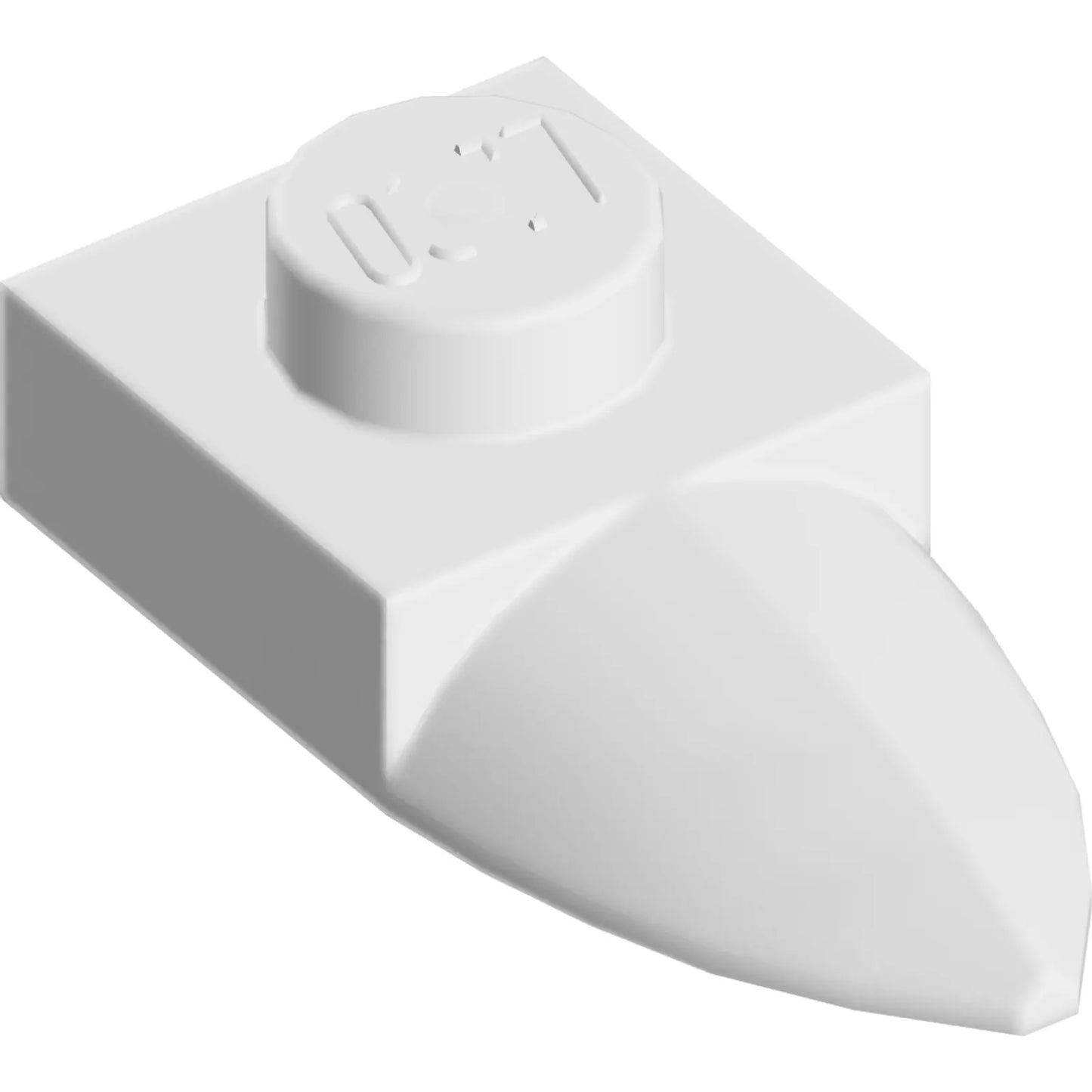 Part 49668 - Plate, Modified 1 x 1 with Tooth Horizontal