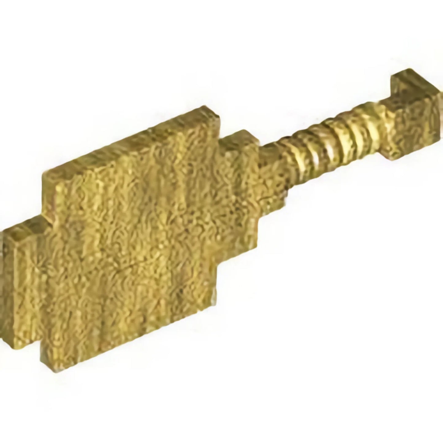 Part 5019 - Minifigure, Utensil Musical Instrument, Lute Pixelated (Minecraft)