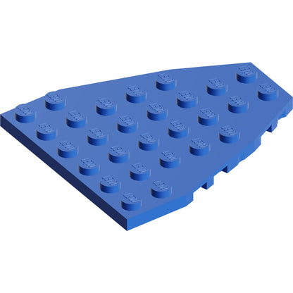 Teil 50303 - Keilplatte 7 x 6 mit Bolzenkerben (Bootsbugplatte)