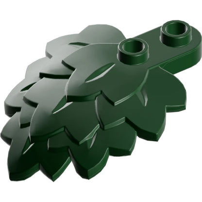Part 5058 - Plant Plate, Round 1 x 2 with Layered Leaves