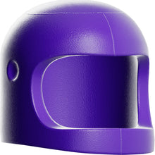 Part 50665 - Minifigure, Headgear Helmet Space / Town with Thick Chin Strap - with Visor Dimples (Reissue with Top Dimple)