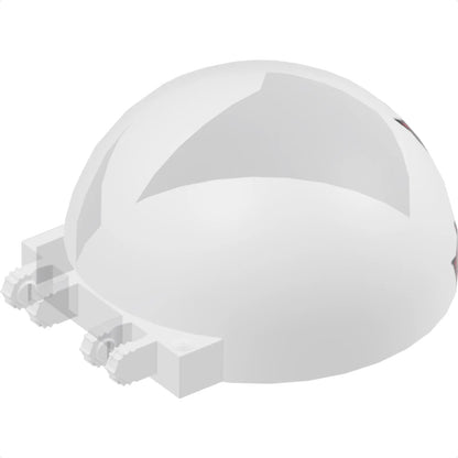 Part 50747pb14 - Windscreen 6 x 6 x 3 Canopy Half Sphere with Dual 2 Fingers with Bat Pattern