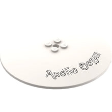 Part 50990bpb07 - Dish 10 x 10 Inverted (Radar) - Solid Studs with Black Outline 'ARCTIC OCEAN' Pattern