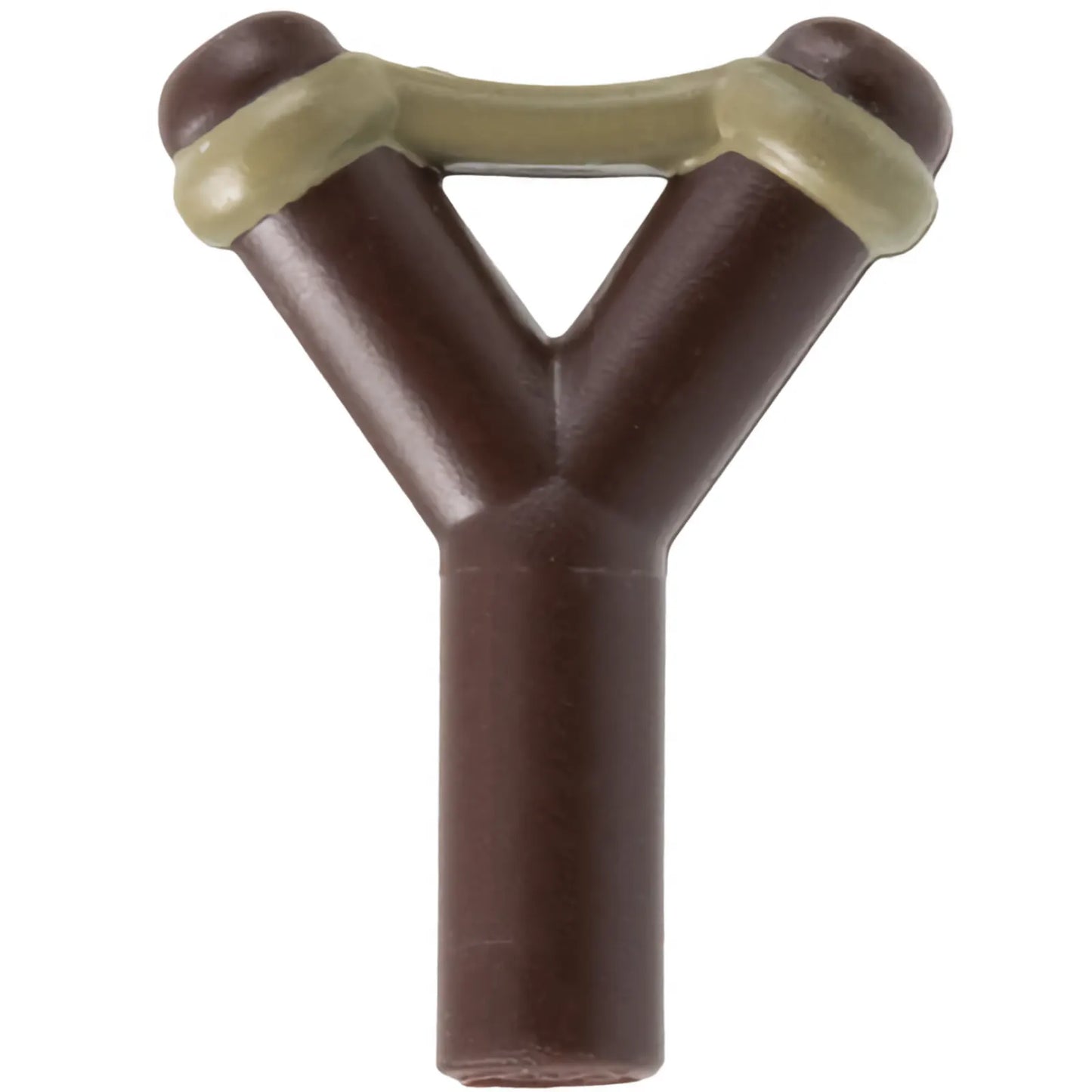 Part 19900pb03 - Minifigure, Weapon Slingshot with Dark Tan Band Pattern