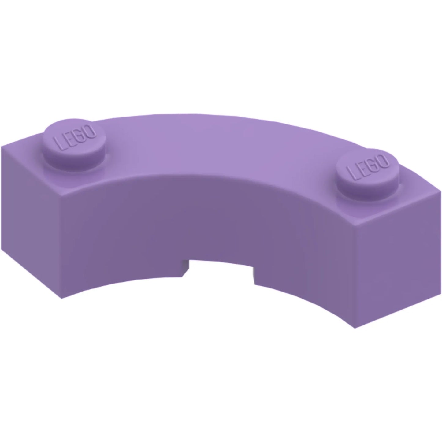 Part 5152 - Brick, Round Corner 3 x 3 Macaroni with 2 Studs