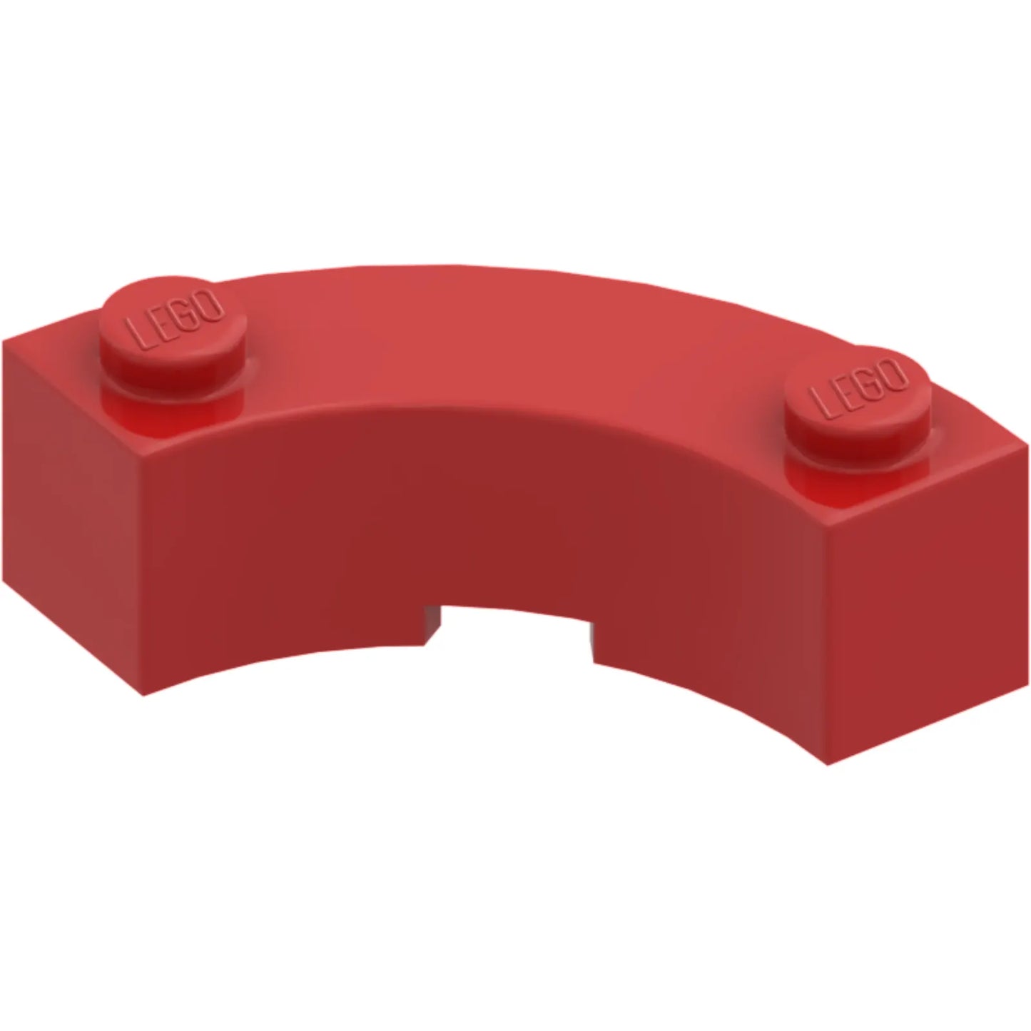 Part 5152 - Brick, Round Corner 3 x 3 Macaroni with 2 Studs