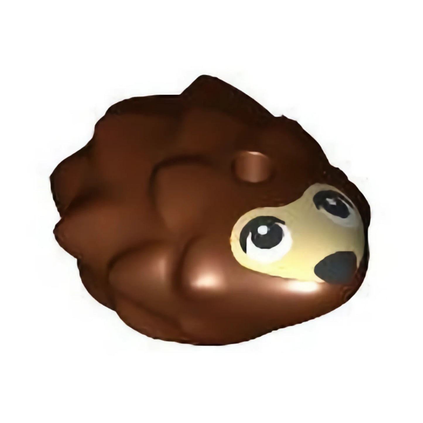 Teil 5153pb01 – Igel, Freunde, klein, mit schwarzen Augen und Nase und braunem Gesichtsmuster (Marshmallow)