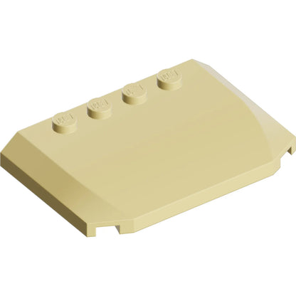 Part 52031 - Wedge 4 x 6 x 2/3 Triple Curved