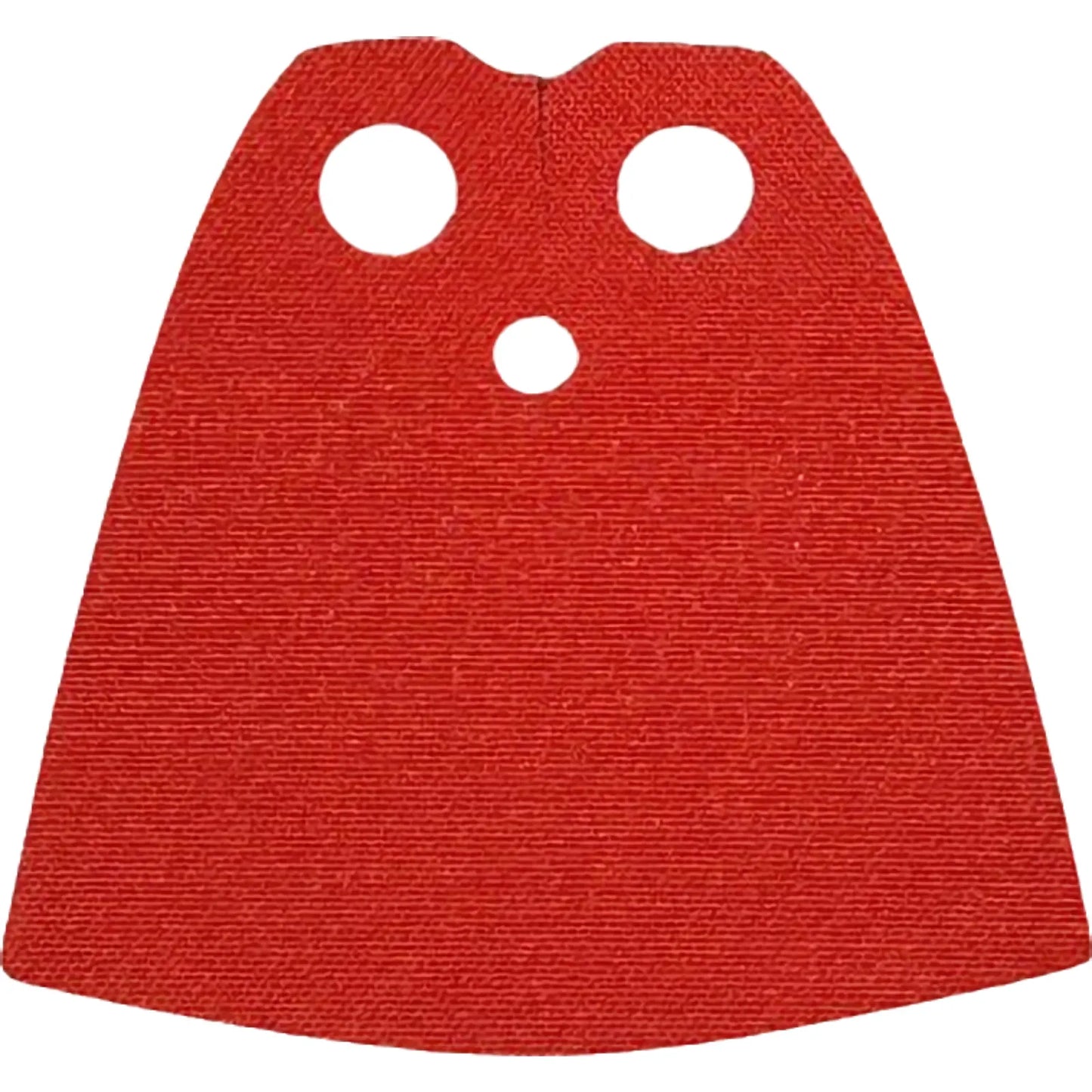 Part 522cpb05 - Minifigure Cape Cloth, Standard - Starched Fabric - 3.9cm Height with Black and Red Sides