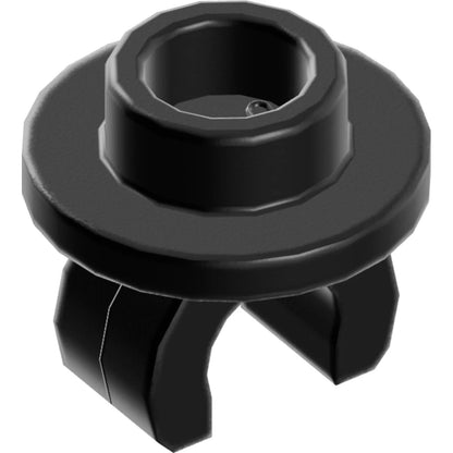 Part 5264 - Plate, Round 1 x 1 with Clip on Bottom