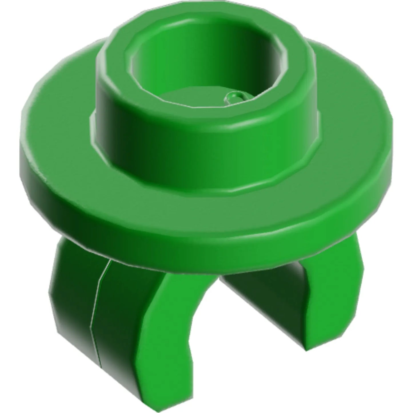 Part 5264 - Plate, Round 1 x 1 with Clip on Bottom