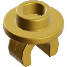 Part 5264 - Plate, Round 1 x 1 with Clip on Bottom