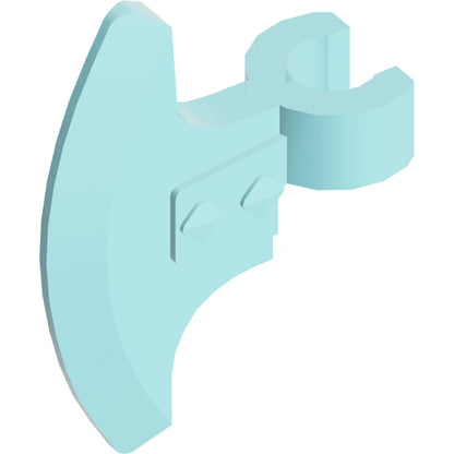 Part 53454 - Minifigure, Weapon Axe Head with Clip