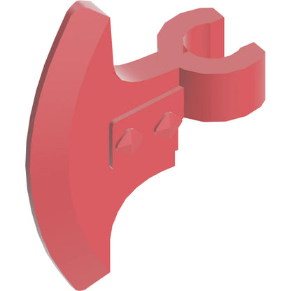 Part 53454 - Minifigure, Weapon Axe Head with Clip