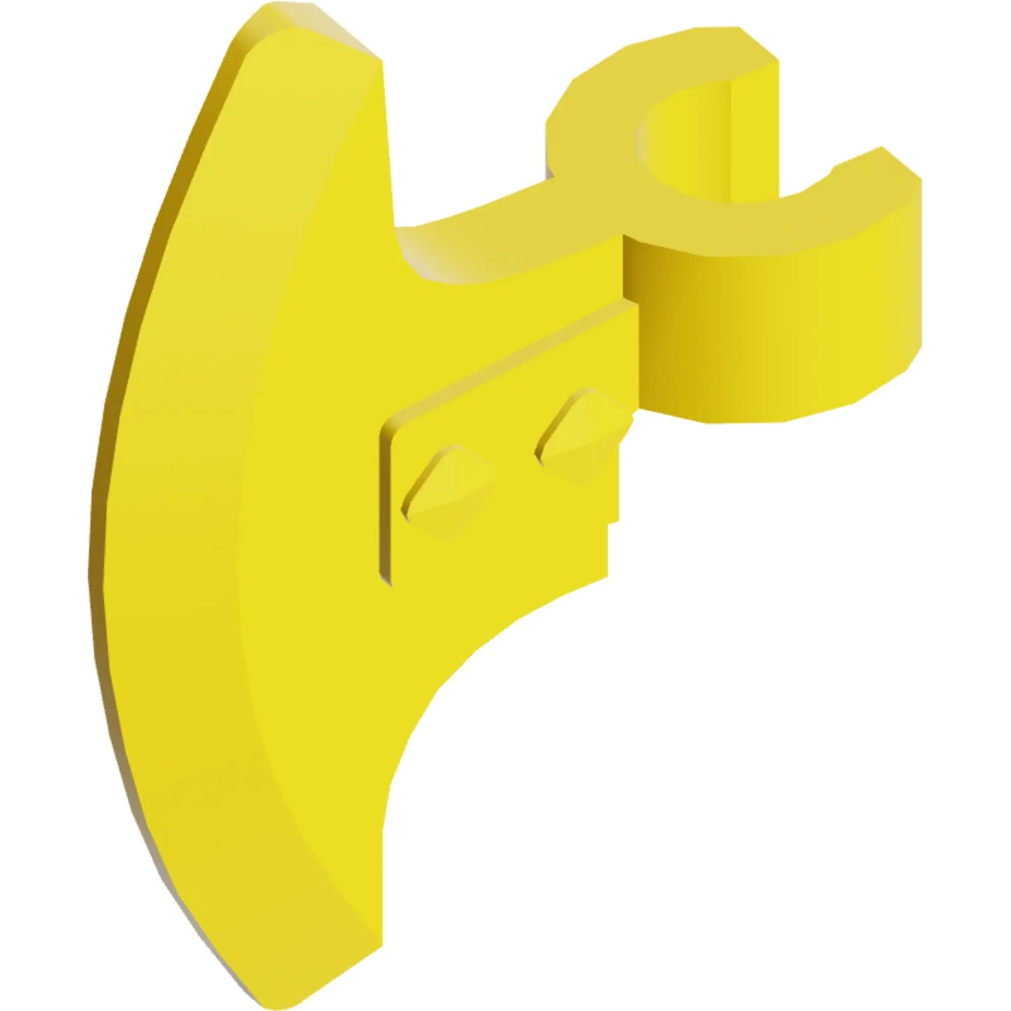 Part 53454 - Minifigure, Weapon Axe Head with Clip