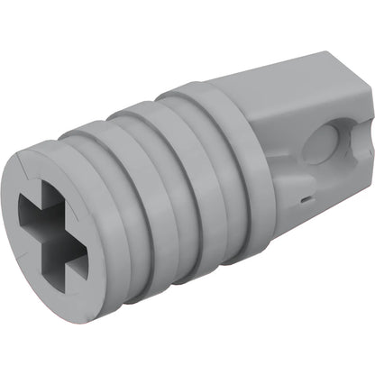 Part 53923 - Hinge Cylinder 1 x 2 Locking with 1 Finger and Axle Hole on Ends without Slots