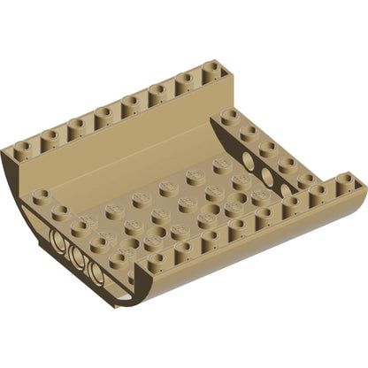 Part 54091 - Slope, Curved 8 x 8 x 2 Inverted Double
