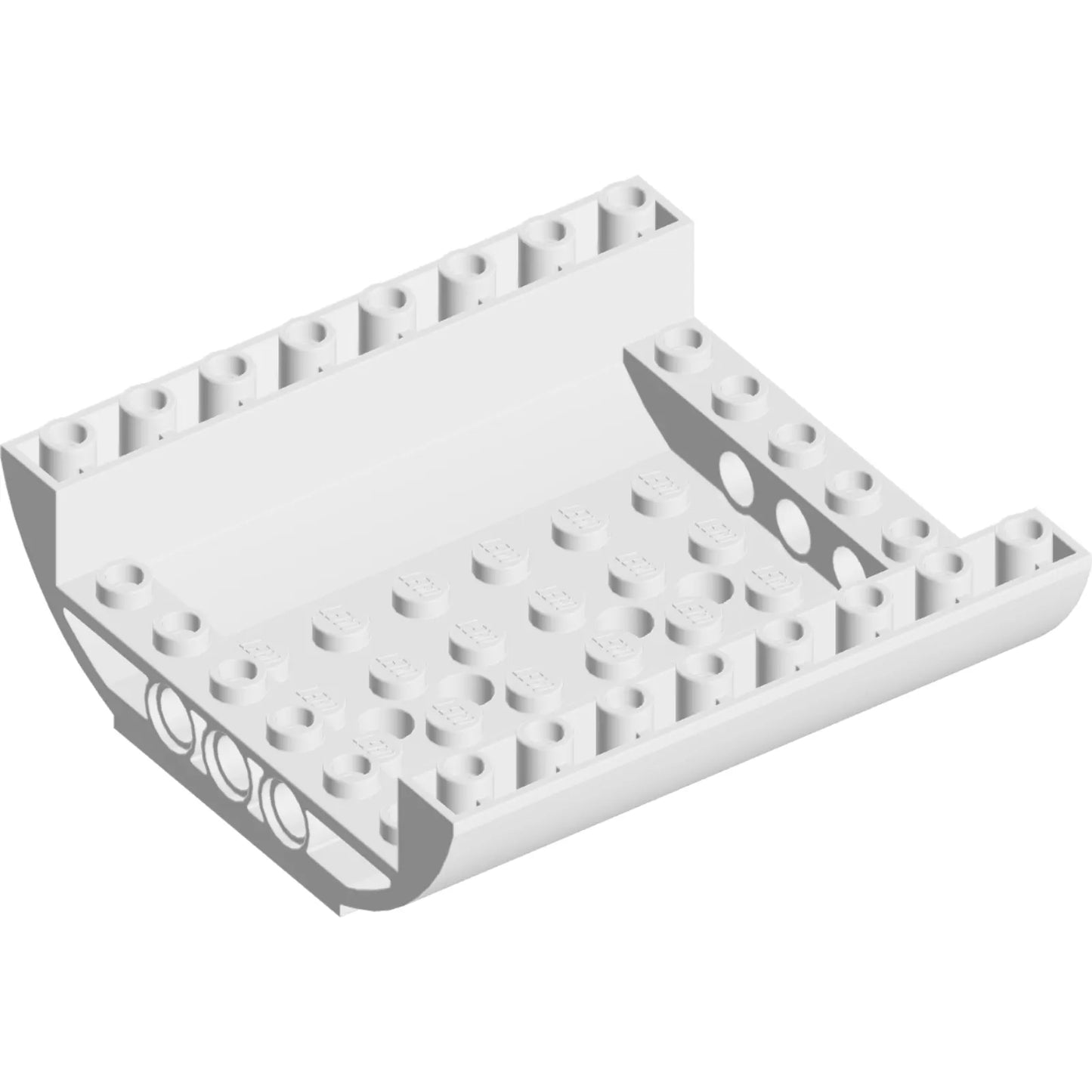 Part 54091 - Slope, Curved 8 x 8 x 2 Inverted Double