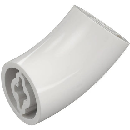 Part 5489 - Brick, Round 2 x 2 D. 45 degrees Elbow (27.7mm Standing Height)