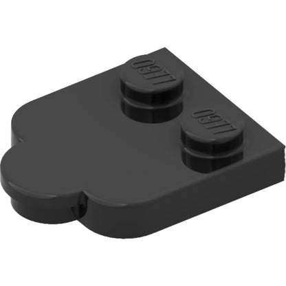 Part 5518 - Tile, Modified 2 x 2 with Studs on Edge, Rounded Corners and 1 x 1 Half Circle Extension
