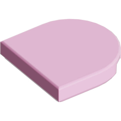 Part 5520 - Tile, Round 2 x 2 Half Circle Extended