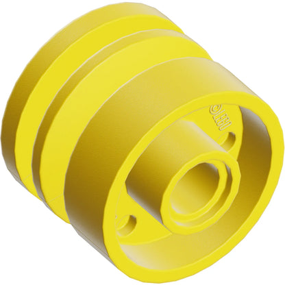 Part 55981 - Wheel 18mm D. x 14mm with Pin Hole, Fake Bolts and Shallow Spokes