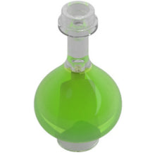 Part 5608pb03 - Minifigure, Utensil Bottle, Florence Flask with Molded Trans-Bright Green Fluid Pattern