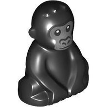 Teil 5619pb01 - Gorillababy mit dunkelbläulich-grauem Gesichtsmuster