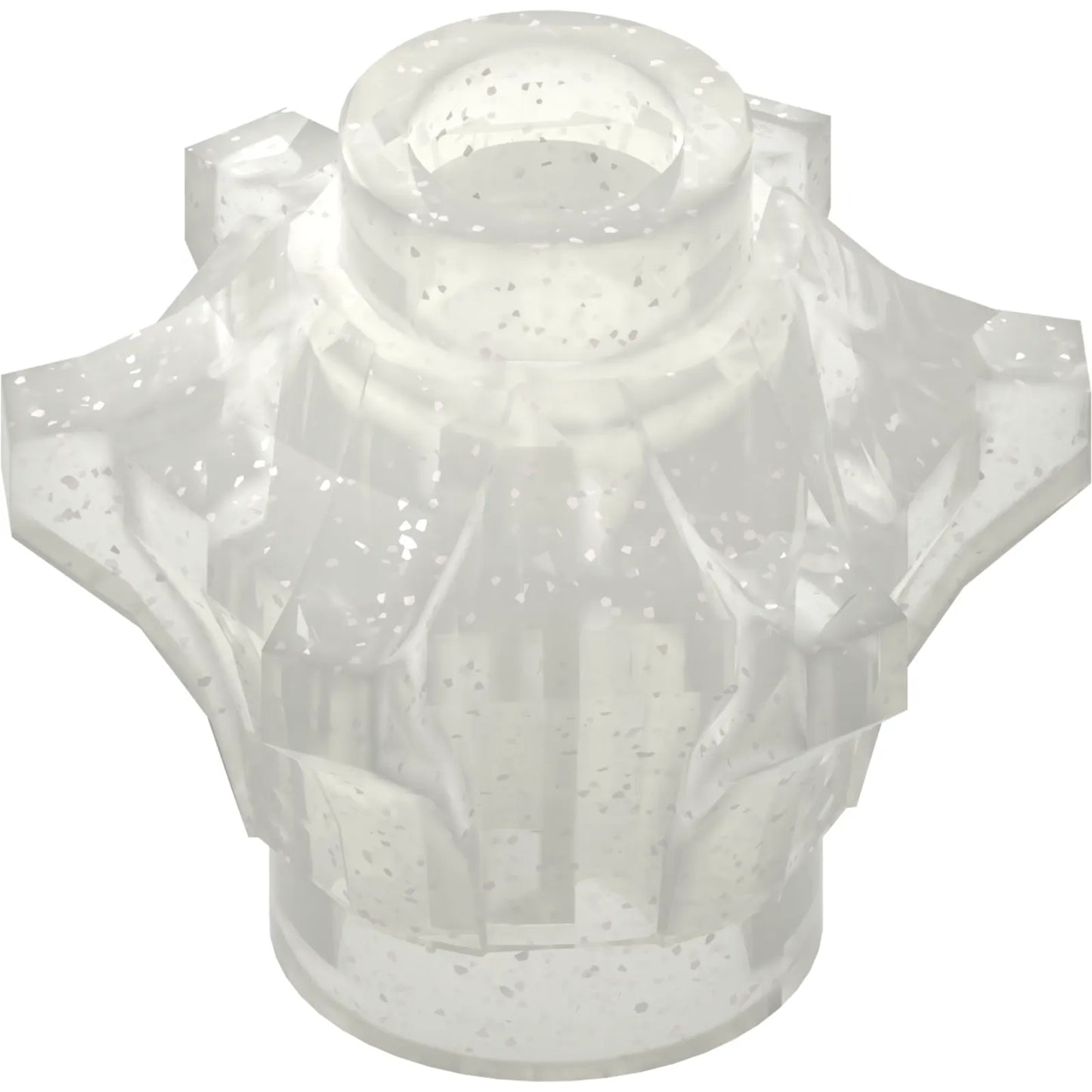 Part 5686 - Rock 1 x 1 Crystal 6 Point (Mace Head / Brick, Round 1 x 1 with 6 Barbs / Points)