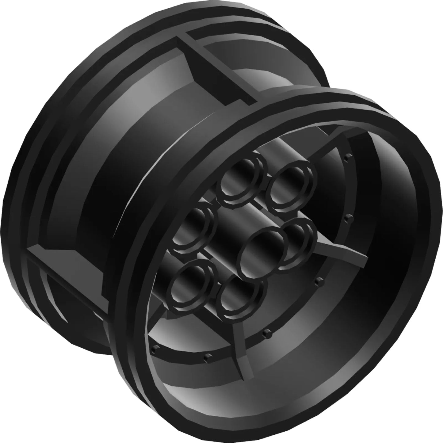 Teil 56908 – Rad 43,2 mm D. x 26 mm Technic Racing klein, 6 Stiftlöcher