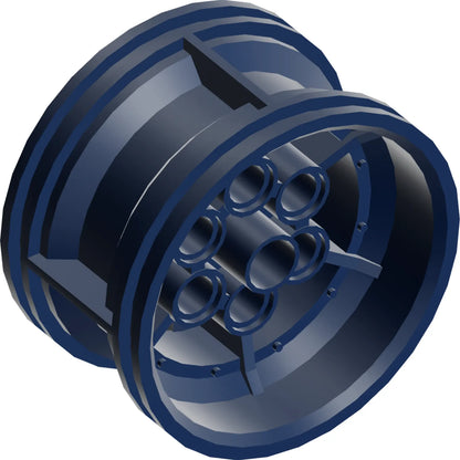 Teil 56908 – Rad 43,2 mm D. x 26 mm Technic Racing klein, 6 Stiftlöcher