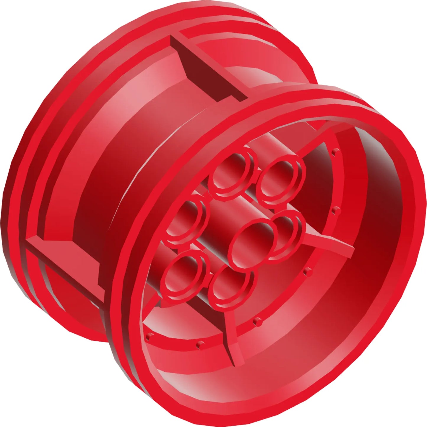 Teil 56908 – Rad 43,2 mm D. x 26 mm Technic Racing klein, 6 Stiftlöcher