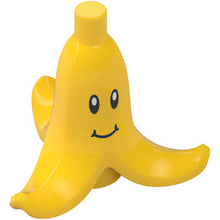 Part 5740pb01 - Banana, Peeled with Black and White Eyes and Closed Mouth Smile Pattern