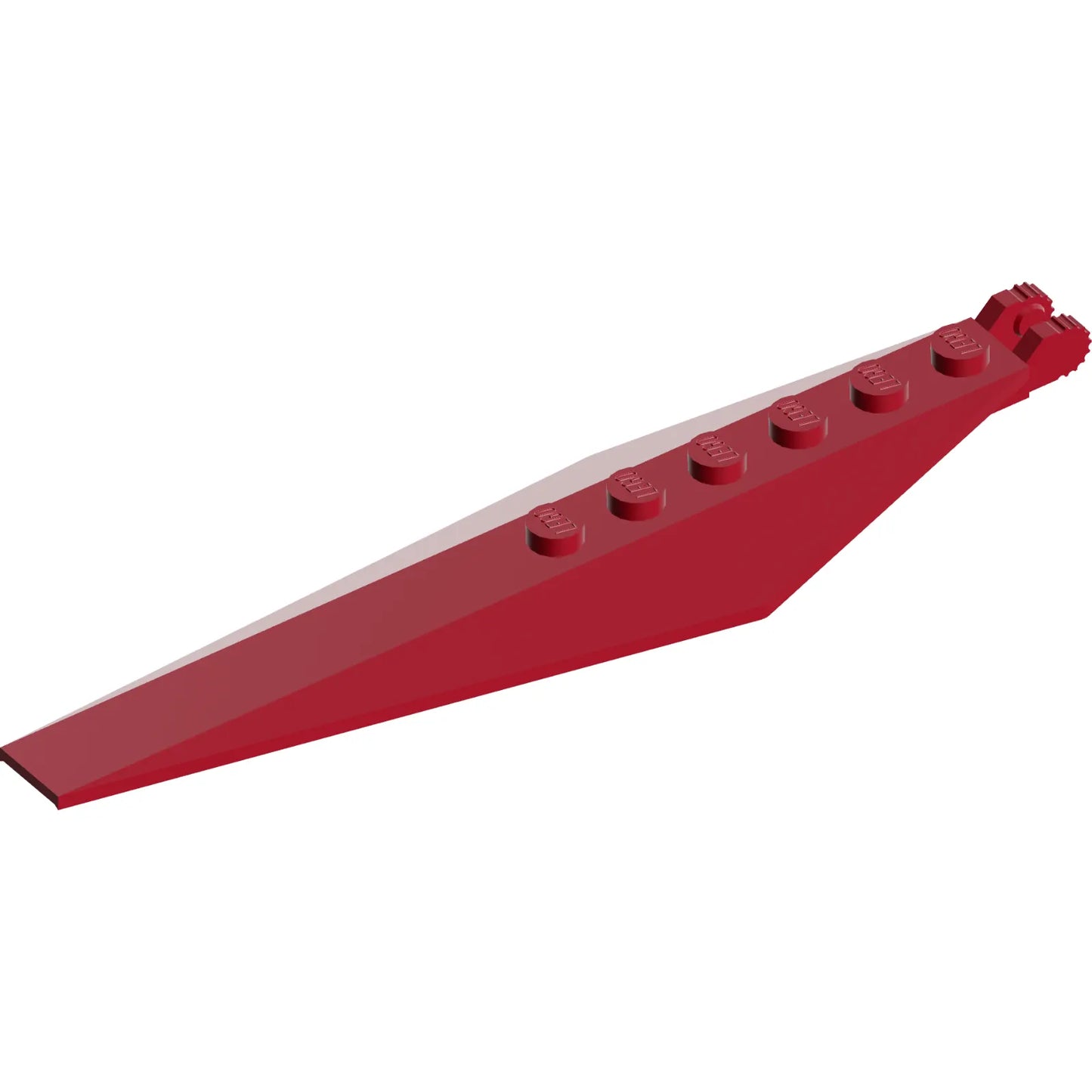 Part 57906 - Hinge Plate 3 x 12 with Angled Side Extensions and Tapered Ends