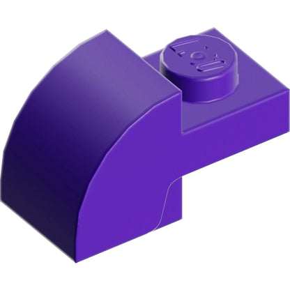 Teil 5841 - Schrägstein, gebogen 2 x 1 mit versenktem Bolzen