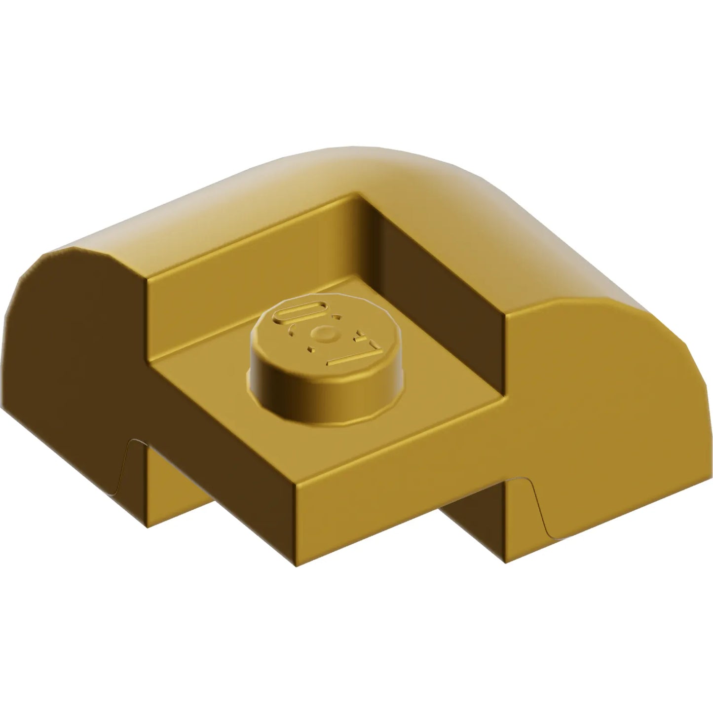 Part 5846 - Slope, Curved 2 x 2 Corner Round with Recessed Stud