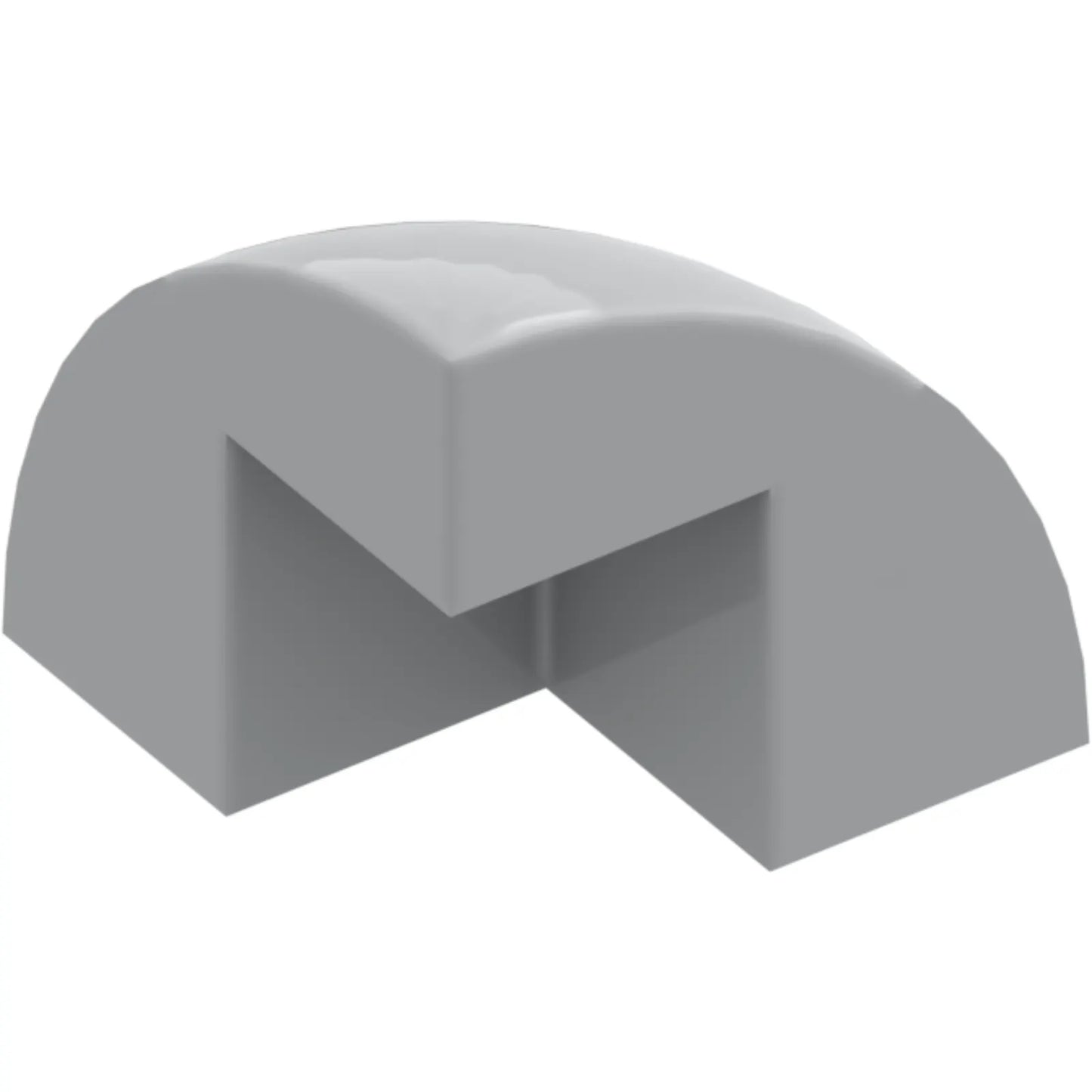 Part 5906 - Brick, Round Corner 2 x 2 x 1 2/3 Dome Top