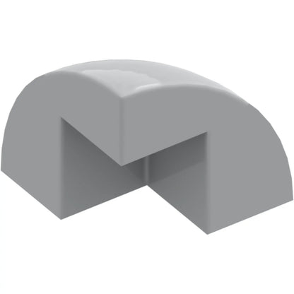 Part 5906 - Brick, Round Corner 2 x 2 x 1 2/3 Dome Top