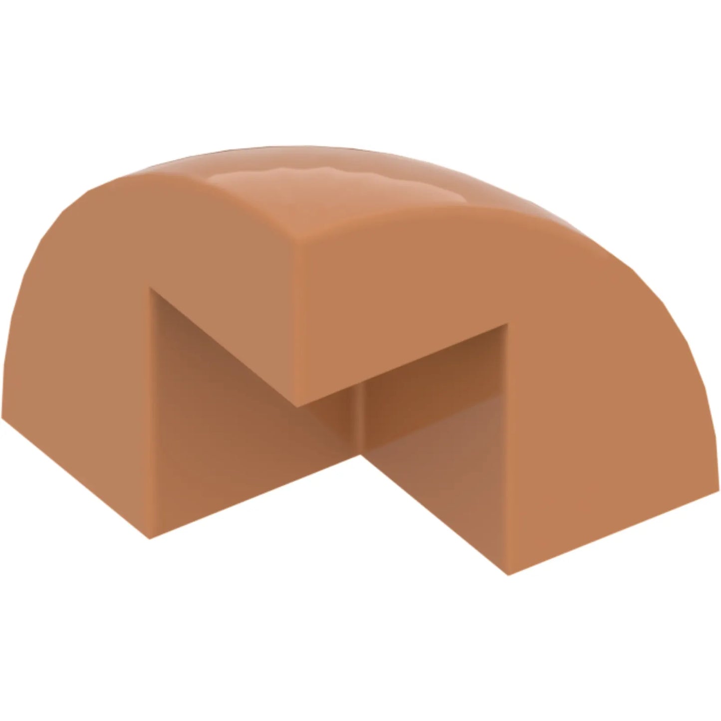 Part 5906 - Brick, Round Corner 2 x 2 x 1 2/3 Dome Top