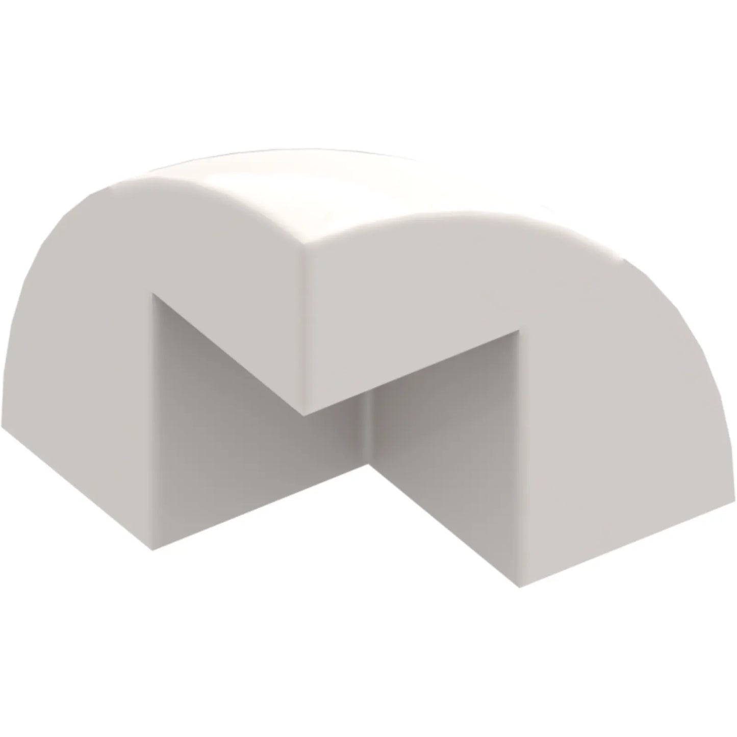 Part 5906 - Brick, Round Corner 2 x 2 x 1 2/3 Dome Top